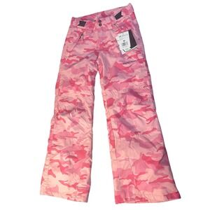 Arctix Kids Pink Camo Snow Pants